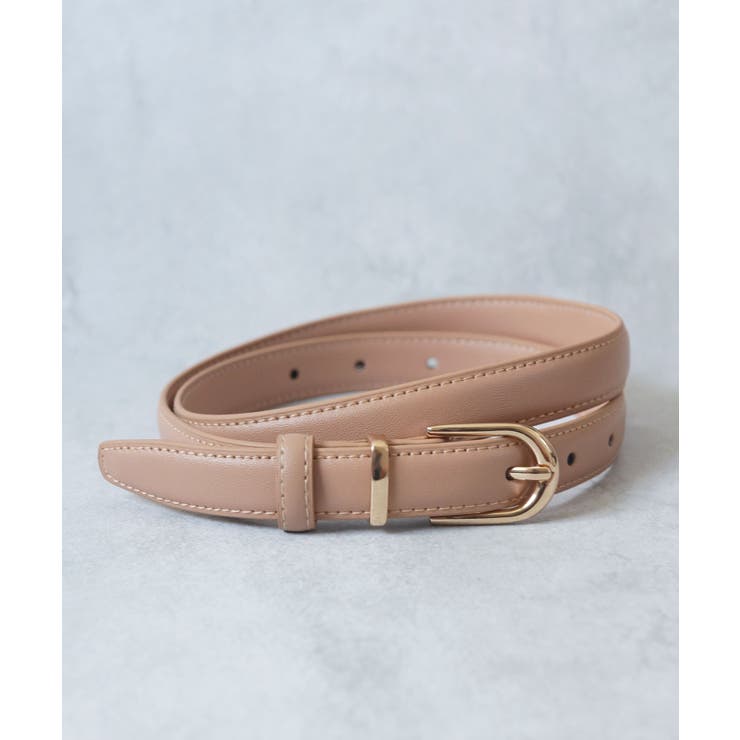 ベージュ | ベルト レディース 牛革 | ninon