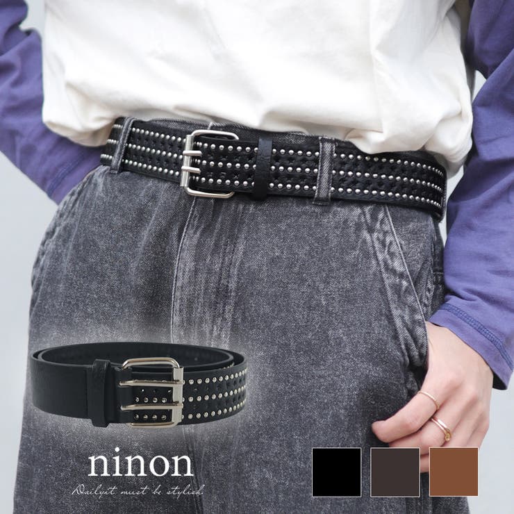 ベルト レディース メンズ | ninon | 詳細画像1 