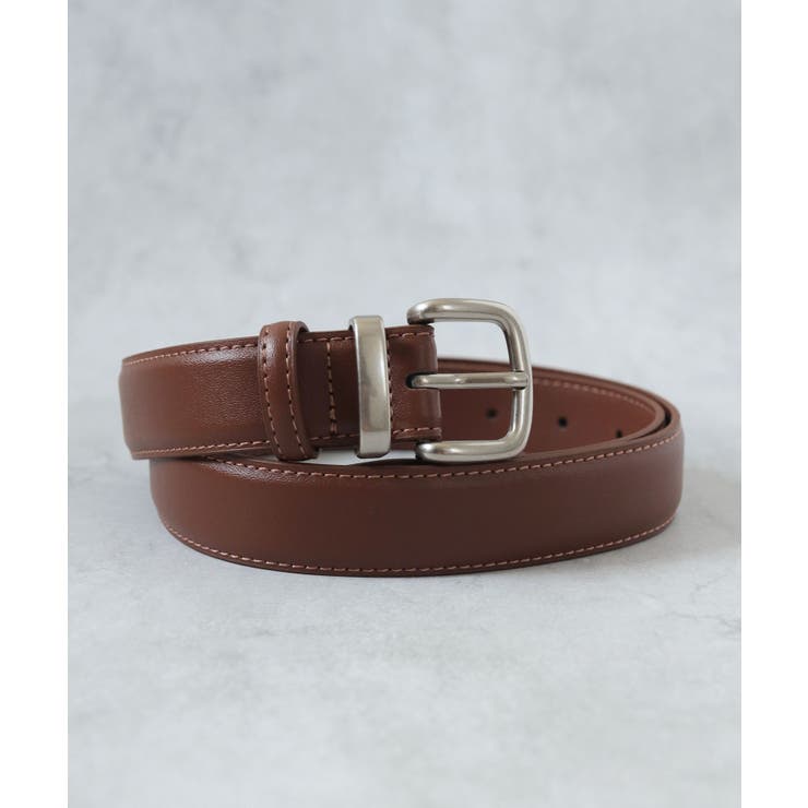 ブラウン/SL | ベルト レディース 牛革 | ninon