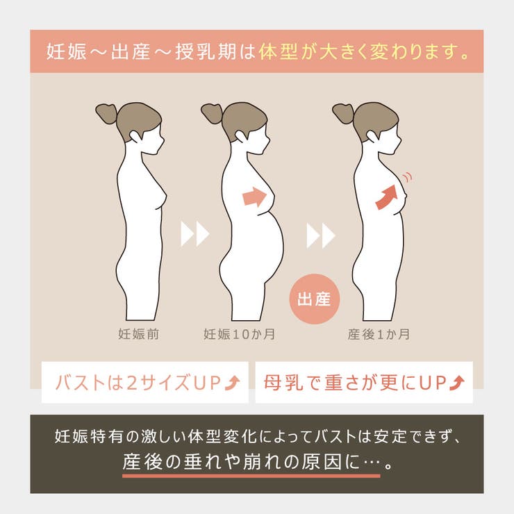 授乳ブラジャー 授乳ブラ 大きいサイズ | ninon | 詳細画像2 