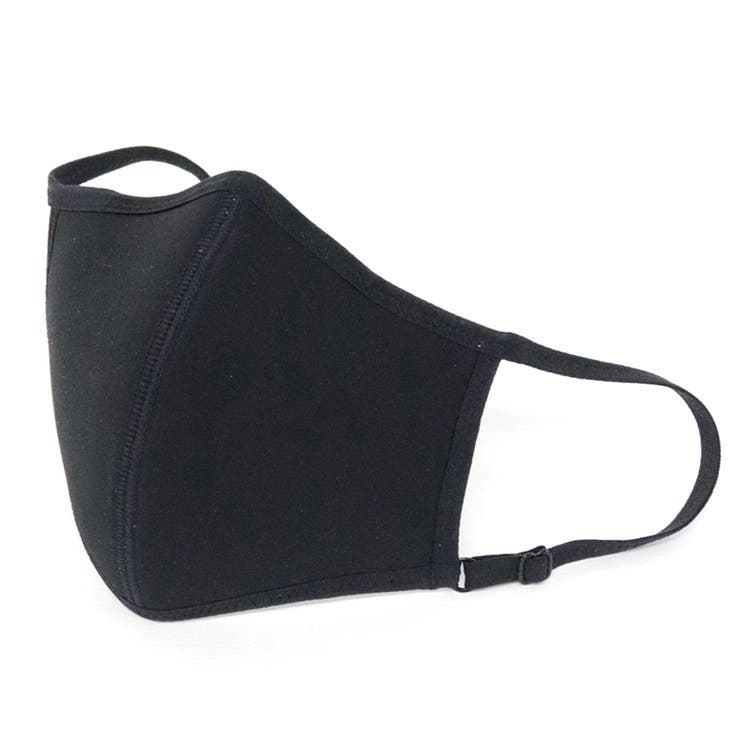 ブラック | 洗えるマスク メンズ レディース | ninon