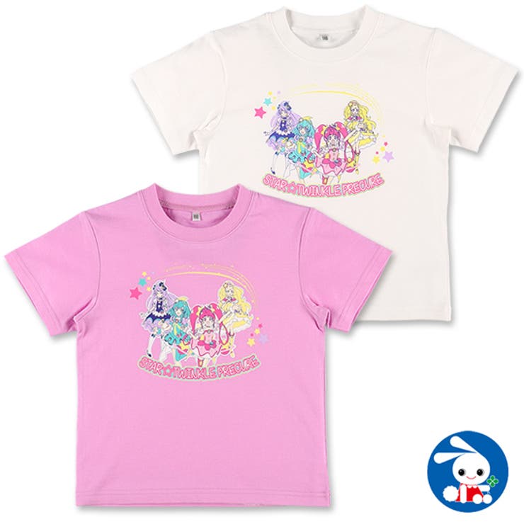 プリキュアプリント半袖tシャツ 品番 Nmyk 西松屋 ニシマツヤ のキッズファッション通販 Shoplist ショップリスト