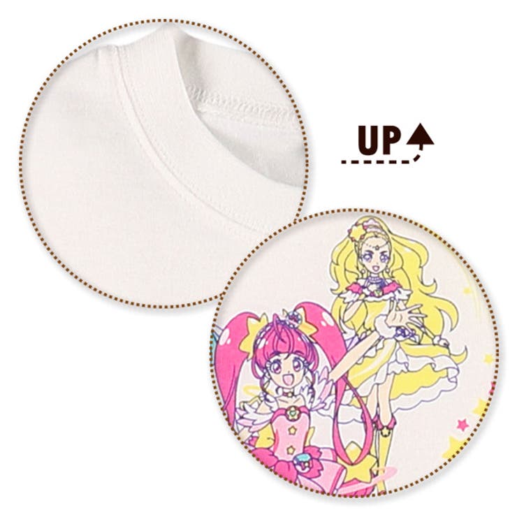 プリキュアプリント半袖tシャツ 品番 Nmyk 西松屋 ニシマツヤ のキッズファッション通販 Shoplist ショップリスト