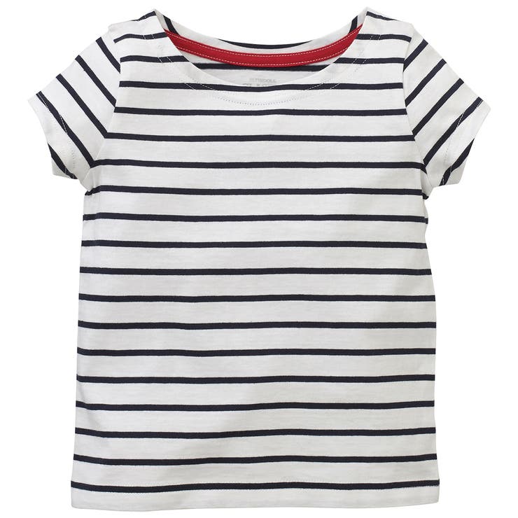 Efc ボーダー半袖ｔシャツ 80cm 90cm 95cm 女の子 品番 Nmyk 西松屋 ニシマツヤ のキッズファッション通販 Shoplist ショップリスト