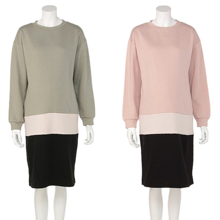 授乳口付き裏起毛バイカラーワンピース 品番 Nmyk 西松屋 ニシマツヤ のキッズファッション通販 Shoplist ショップリスト