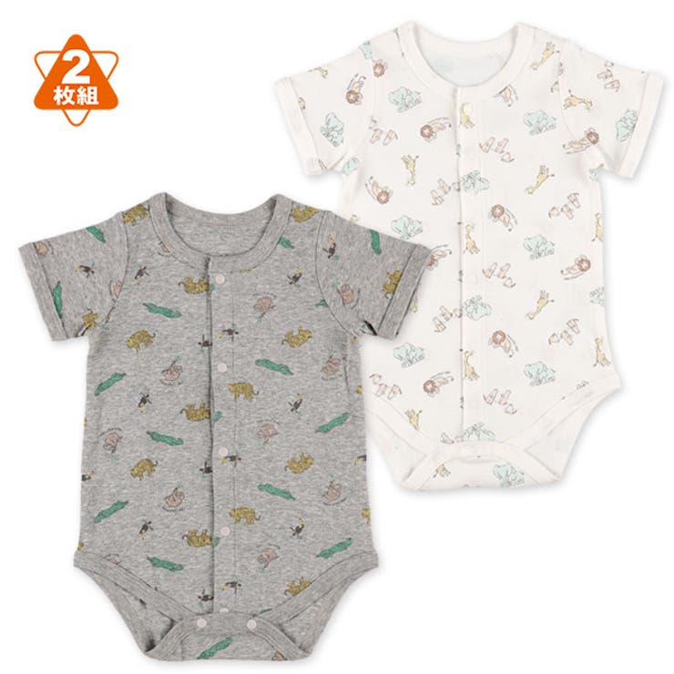 2枚組半袖前開きロンパース肌着 品番 Nmyk 西松屋 ニシマツヤ のキッズファッション通販 Shoplist ショップリスト 2枚組半袖前開きロンパース肌着 品番 Nmyk 西松屋 ニシマツヤ のキッズファッション通販 Shoplist ショップリスト