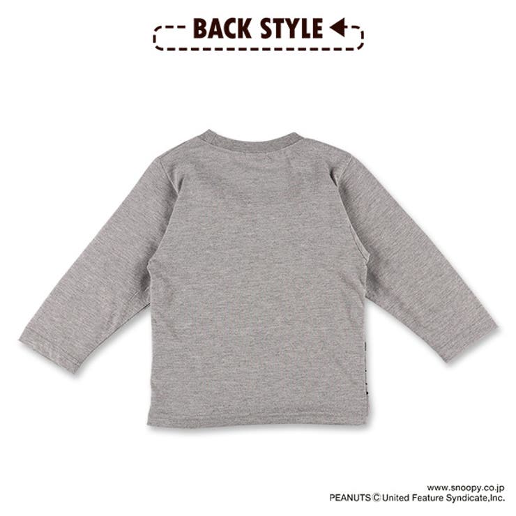 スヌーピープリント長袖tシャツ 品番 Nmyk 西松屋 ニシマツヤ のキッズファッション通販 Shoplist ショップリスト