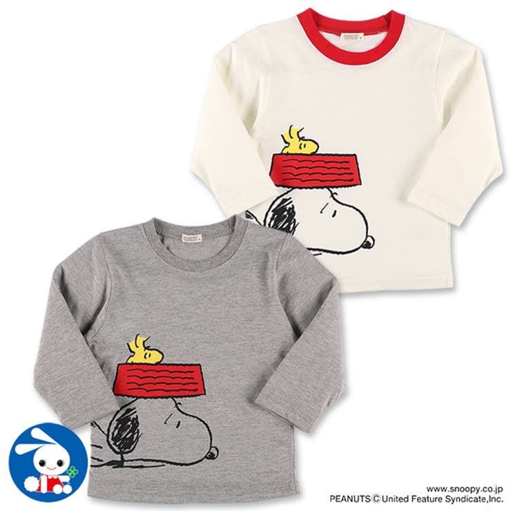 スヌーピープリント長袖tシャツ 品番 Nmyk 西松屋 ニシマツヤ のキッズファッション通販 Shoplist ショップリスト