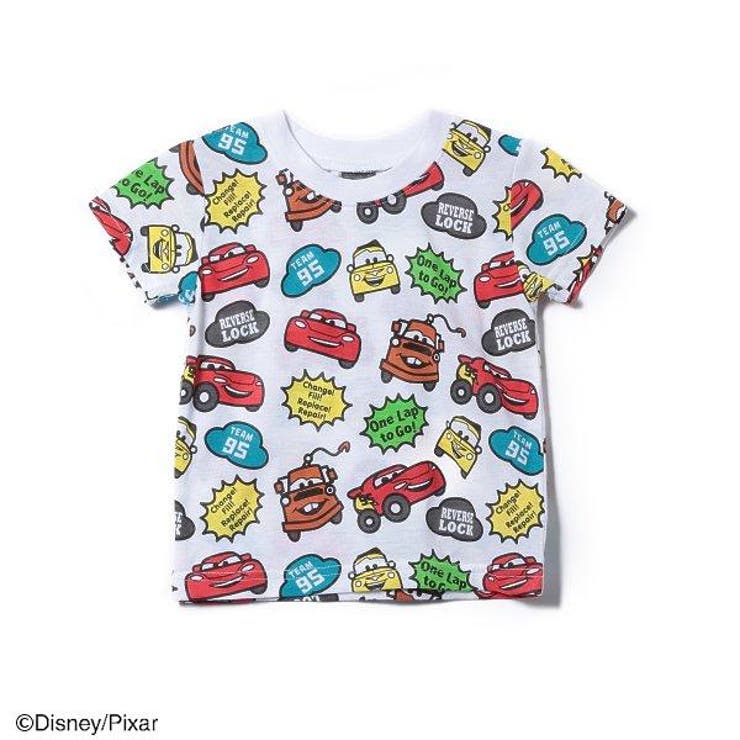ディズニー ピクサー カーズ総柄プリント半袖tシャツ 品番 Nmyk 西松屋 ニシマツヤ のキッズファッション通販 Shoplist ショップリスト