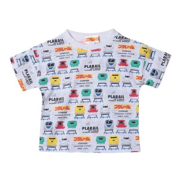 プラレールロゴプリント半袖tシャツ 品番 Nmyk 西松屋 ニシマツヤ のキッズファッション通販 Shoplist ショップリスト