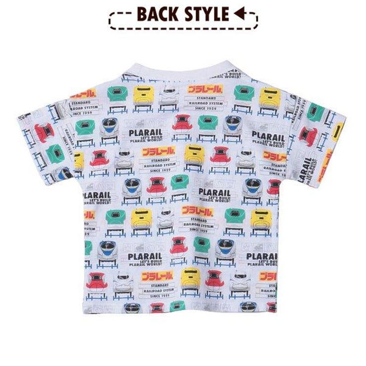 プラレールロゴプリント半袖tシャツ 品番 Nmyk 西松屋 ニシマツヤ のキッズファッション通販 Shoplist ショップリスト