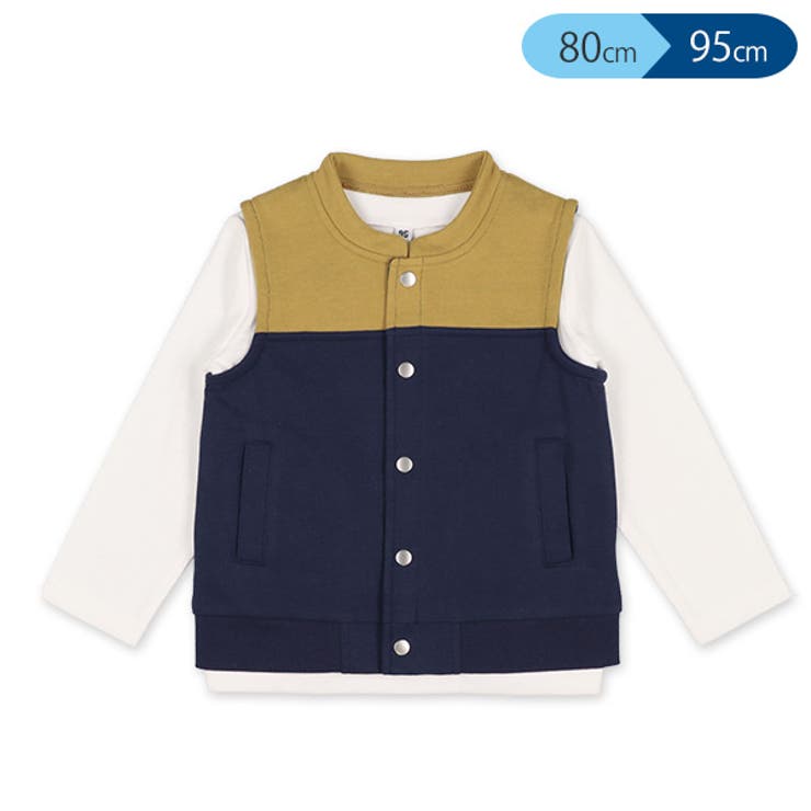 裏毛英字切り替えコンポスーツ 品番 Nmyk 西松屋 ニシマツヤ のキッズファッション通販 Shoplist ショップリスト