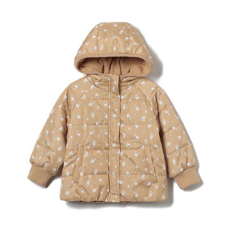 裏フリースくま総柄ジャケット 品番 Nmyk 西松屋 ニシマツヤ のキッズファッション通販 Shoplist ショップリスト