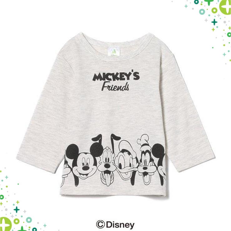 ディズニー ミッキーフレンズ長袖tシャツ 品番 Nmyk 西松屋 ニシマツヤ のキッズ ファッション通販 Shoplist ショップリスト