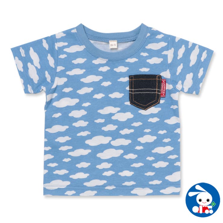 くも総柄ポケット付き半袖tシャツ 品番 Nmyk 西松屋 ニシマツヤ のキッズファッション通販 Shoplist ショップリスト