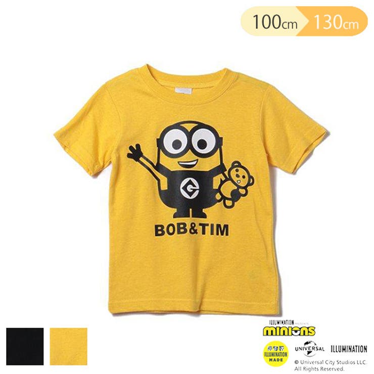 ミニオンズロゴプリント半袖tシャツ 品番 Nmyk 西松屋 ニシマツヤ のキッズファッション通販 Shoplist ショップリスト