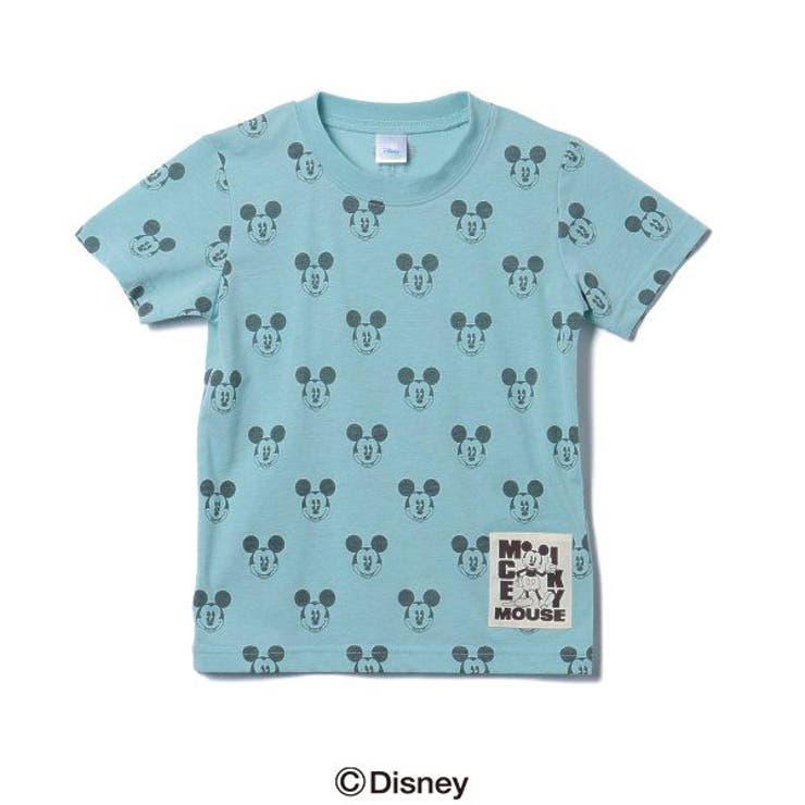 ディズニー ミッキーフェイス総柄半袖tシャツ 品番 Nmyk 西松屋 ニシマツヤ のキッズファッション通販 Shoplist ショップリスト