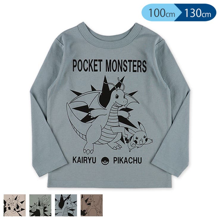 ポケモンプリント長袖tシャツ 品番 Nmyk 西松屋 ニシマツヤ のキッズファッション通販 Shoplist ショップリスト
