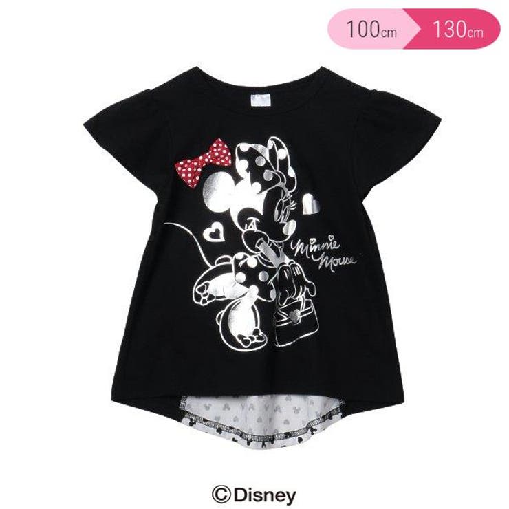 ディズニー バックシャンミニー箔プリント半袖tシャツ 品番 Nmyk 西松屋 ニシマツヤ のキッズファッション通販 Shoplist ショップリスト