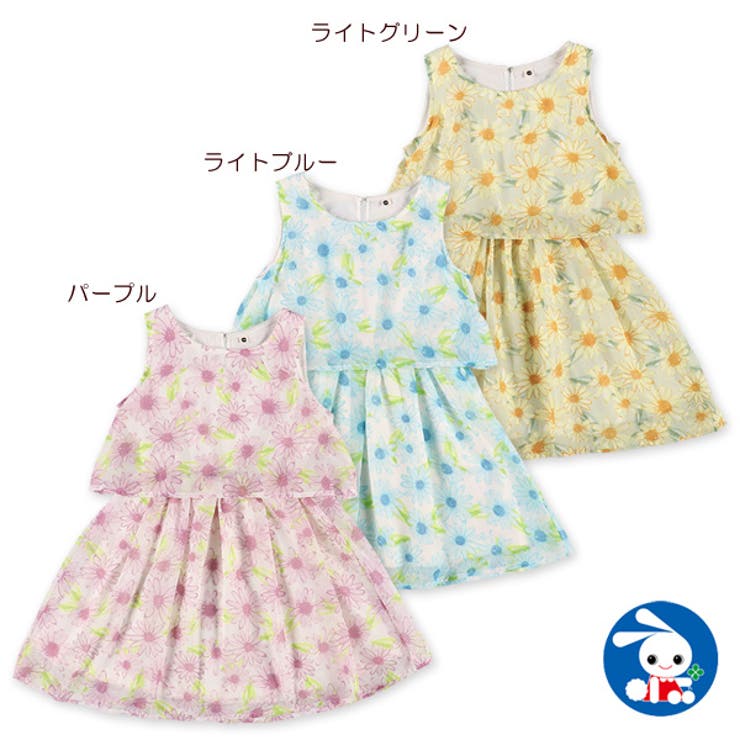 シフォン花総柄ワンピース 品番 Nmyk 西松屋 ニシマツヤ のキッズファッション通販 Shoplist ショップリスト
