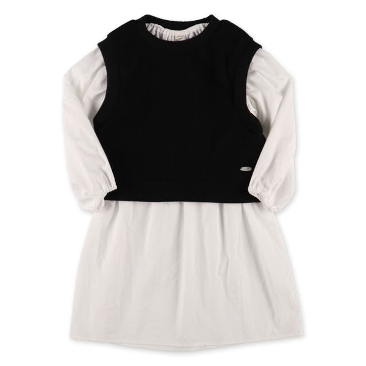 ベスト付き布帛セットワンピース 品番 Nmyk 西松屋 ニシマツヤ のキッズファッション通販 Shoplist ショップリスト