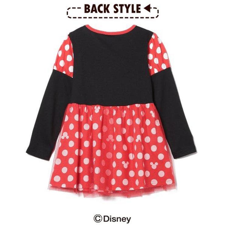 ディズニー なりきりミニー長袖ワンピース 品番 Nmyk 西松屋 ニシマツヤ のキッズファッション通販 Shoplist ショップリスト