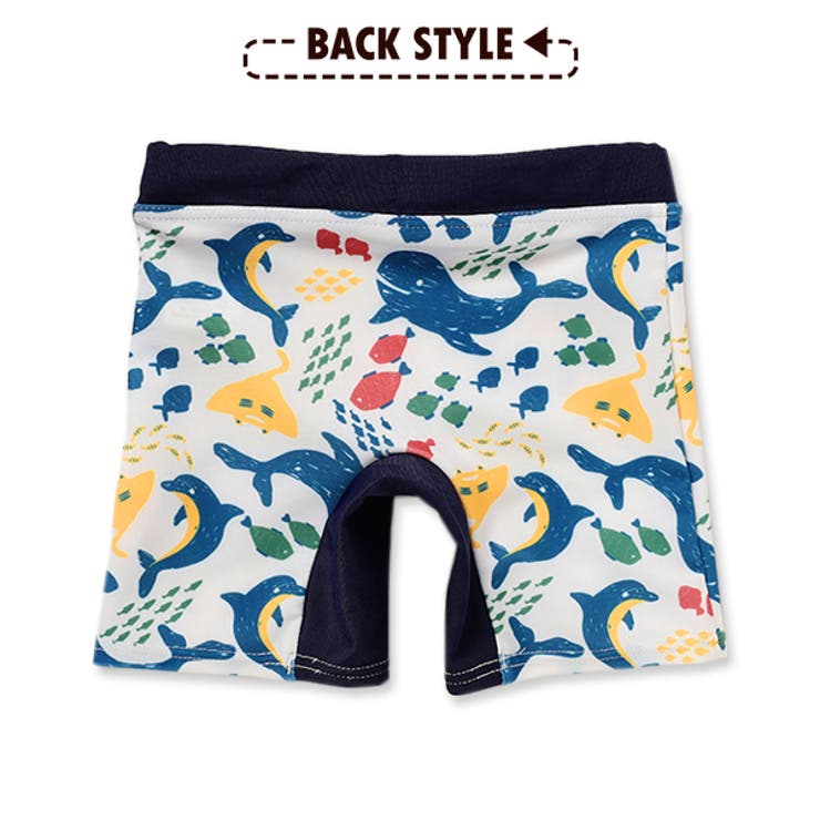 2wayイルカ柄水着 品番 Nmyk 西松屋 ニシマツヤ のキッズファッション通販 Shoplist ショップリスト