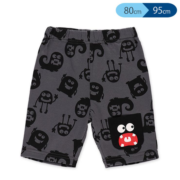 おばけ柄ポケットニットハーフパンツ 品番 Nmyk 西松屋 ニシマツヤ のキッズファッション通販 Shoplist ショップリスト