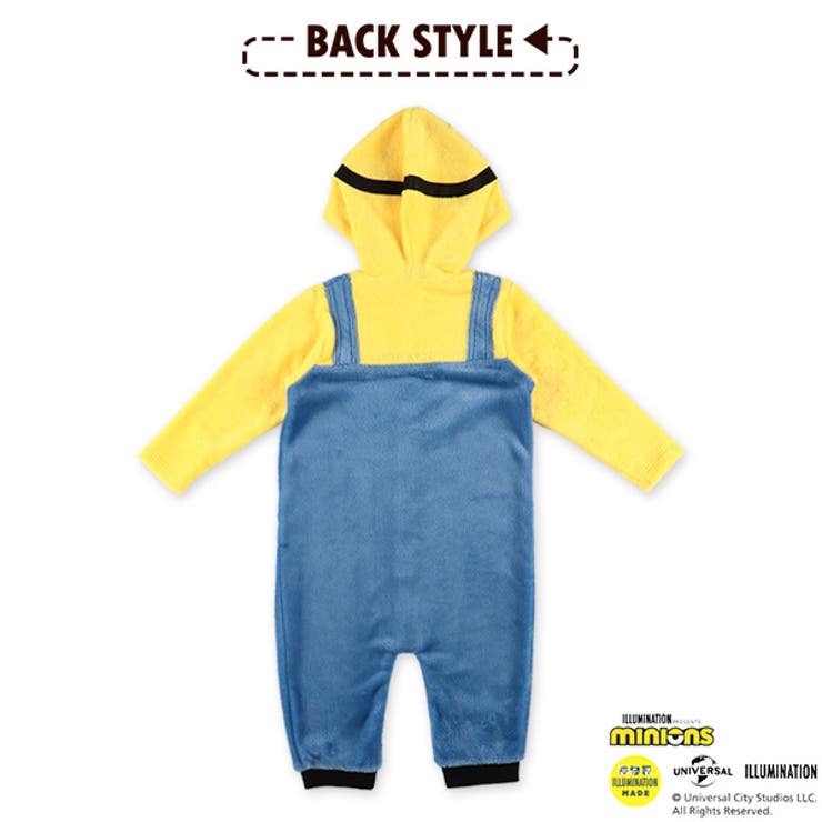 ユニバーサルスタジオ ミニオンズフリース着ぐるみ 品番 Nmyk 西松屋 ニシマツヤ のキッズファッション通販 Shoplist ショップリスト