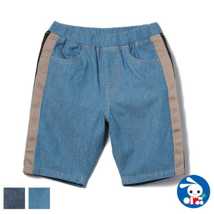 デニムサイドラインハーフパンツ 品番 Nmyk 西松屋 ニシマツヤ のキッズファッション通販 Shoplist ショップリスト