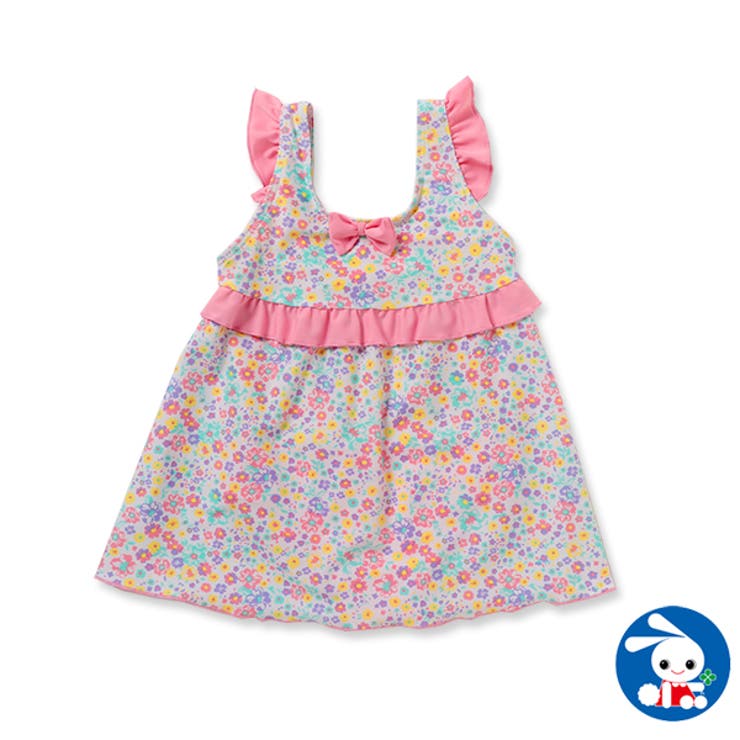 フリル小花柄ワンピース水着 品番 Nmyk 西松屋 ニシマツヤ のキッズファッション通販 Shoplist ショップリスト