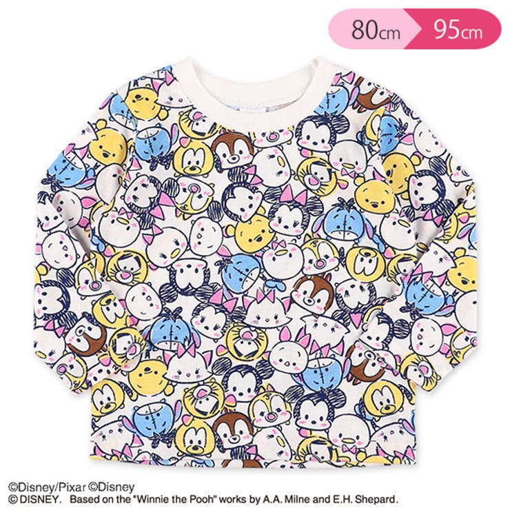 ディズニー ツムツム 長袖tシャツ 品番 Nmyk 西松屋 ニシマツヤ のキッズファッション通販 Shoplist ショップリスト
