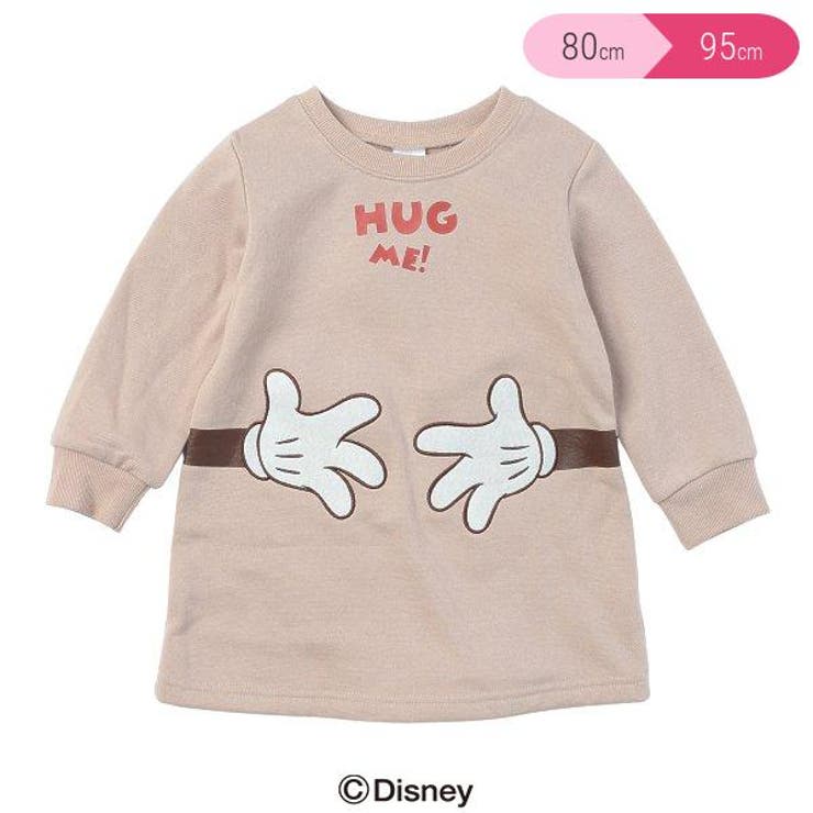 ディズニー 裏起毛ハグミニーワンピース 品番 Nmyk 西松屋 ニシマツヤ のキッズファッション通販 Shoplist ショップリスト