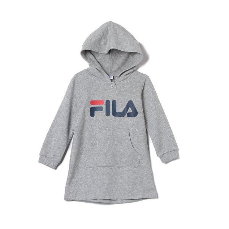 Fila 裏起毛ポケット付きパーカーワンピース 品番 Nmyk 西松屋 ニシマツヤ のキッズファッション通販 Shoplist ショップリスト