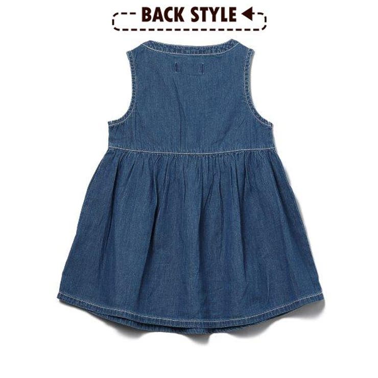 ノースリーブデニムワンピース 品番 Nmyk 西松屋 ニシマツヤ のキッズファッション通販 Shoplist ショップリスト