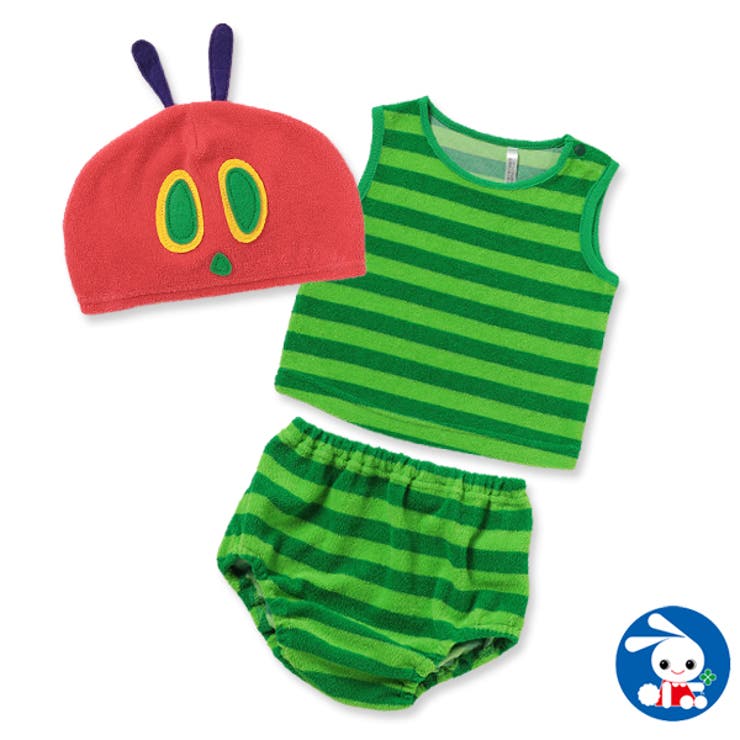 はらぺこあおむしエプロンスーツ 品番 Nmyk 西松屋 ニシマツヤ のキッズファッション通販 Shoplist ショップリスト