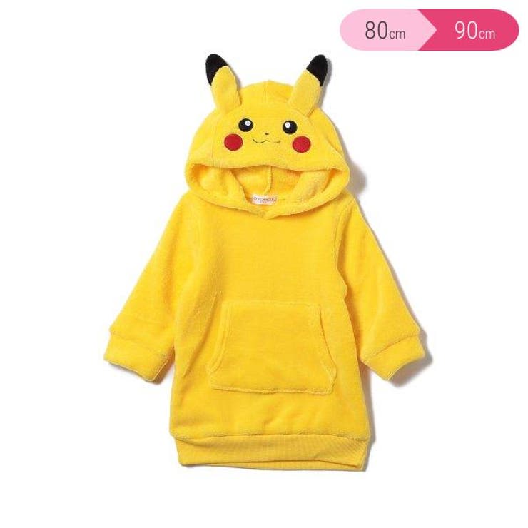 ピカチュウフリース着ぐるみワンピース 品番 Nmyk 西松屋 ニシマツヤ のキッズファッション通販 Shoplist ショップリスト