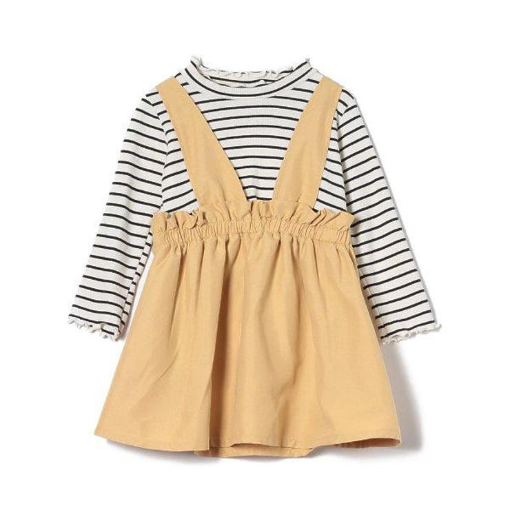 レイヤード風ピーチワンピース 品番 Nmyk 西松屋 ニシマツヤ のキッズファッション通販 Shoplist ショップリスト