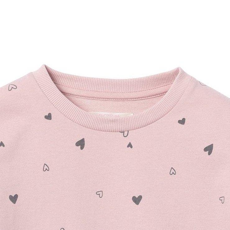 Efc ミニ裏毛ハート総柄コクーンワンピース 品番 Nmyk 西松屋 ニシマツヤ のキッズファッション通販 Shoplist ショップリスト