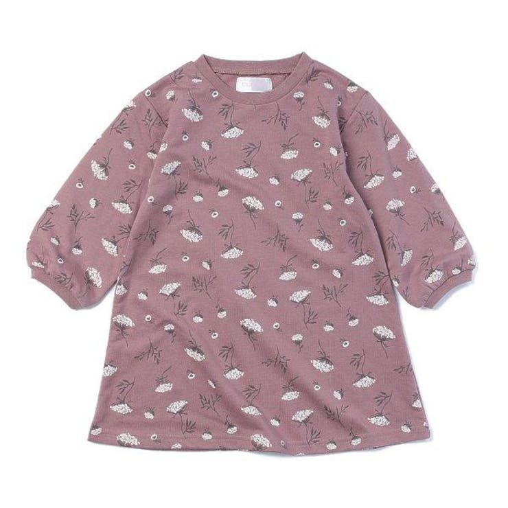 Efc ミニ裏毛花柄ワンピース 品番 Nmyk 西松屋 ニシマツヤ のキッズファッション通販 Shoplist ショップリスト