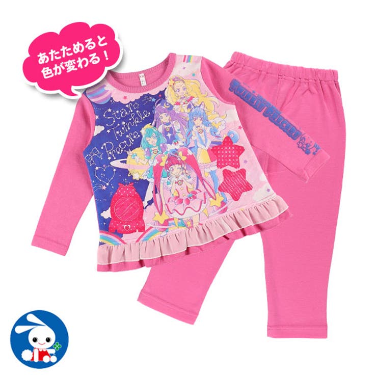 バンダイ スター トゥインクルプリキュア カラチェンパジャマ 品番 Nmyk 西松屋 ニシマツヤ のキッズファッション通販 Shoplist ショップリスト