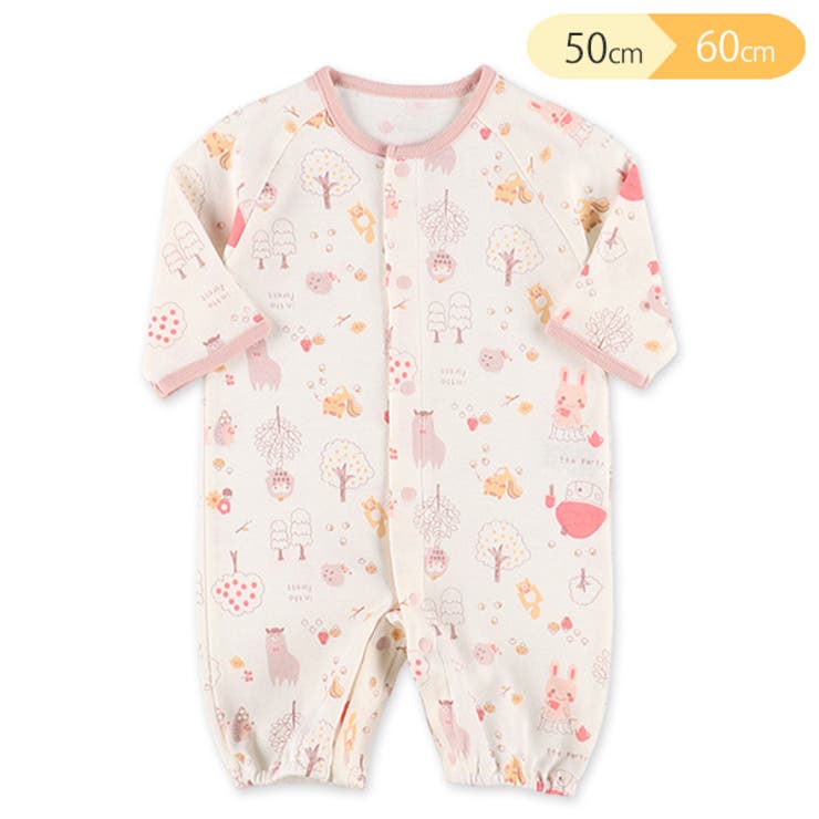 森のくま長袖コンビドレス 品番 Nmyk 西松屋 ニシマツヤ のキッズファッション通販 Shoplist ショップリスト