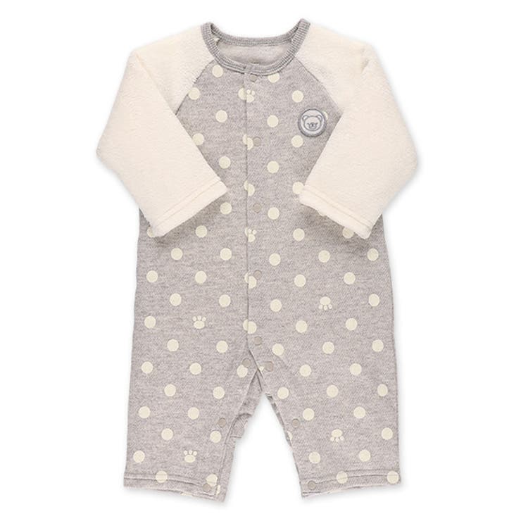 Efc 裏起毛ラグランくま長袖プレオール 品番 Nmyk 西松屋 ニシマツヤ のキッズファッション通販 Shoplist ショップリスト