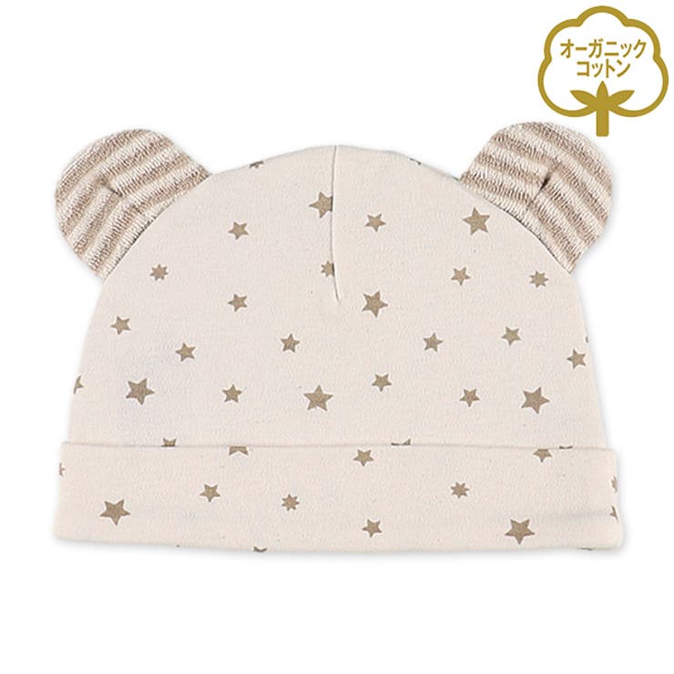 オーガニック綿 スムース新生児耳付き帽子 品番 Nmyk 西松屋 ニシマツヤ のキッズファッション通販 Shoplist ショップリスト