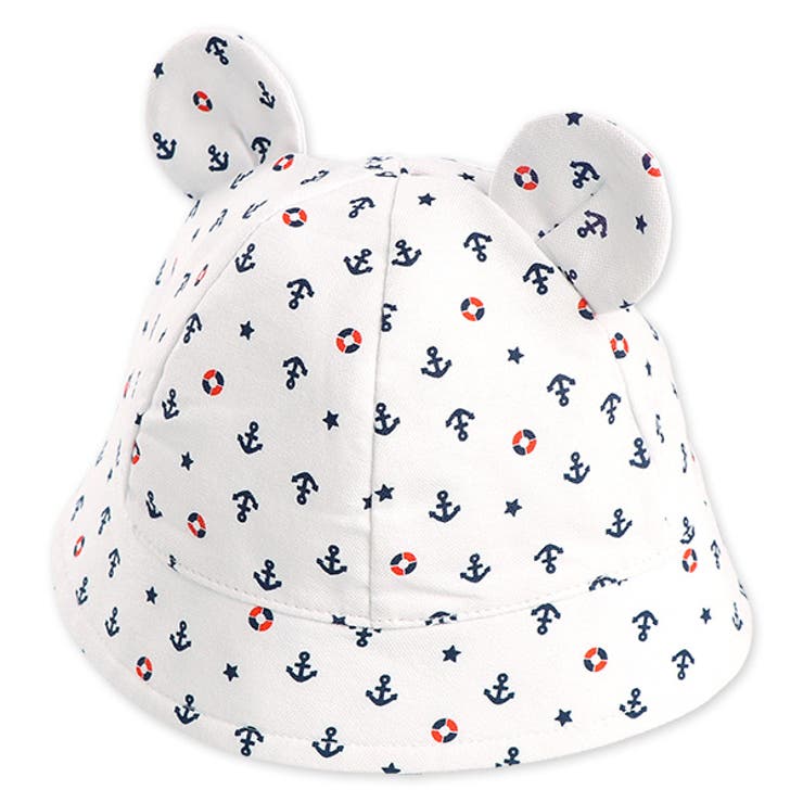 アンカー総柄耳付き帽子 品番 Nmyk 西松屋 ニシマツヤ のキッズファッション通販 Shoplist ショップリスト