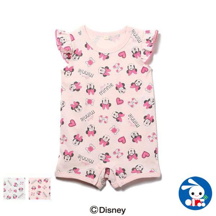 ミニー総柄ノースリーブロンパス 品番 Nmyk 西松屋 ニシマツヤ のキッズファッション通販 Shoplist ショップリスト