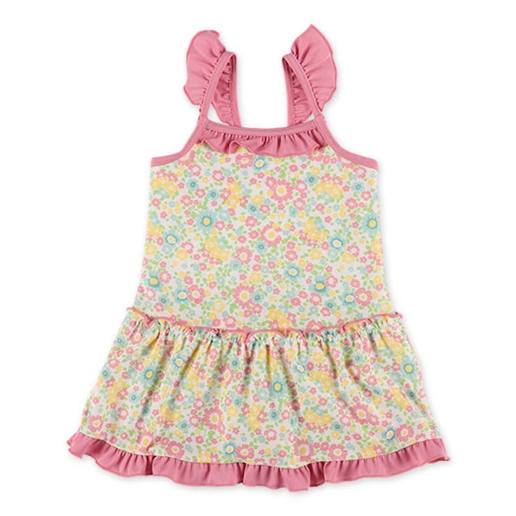 2way小花柄ワンピース水着 品番 Nmyk 西松屋 ニシマツヤ のキッズファッション通販 Shoplist ショップリスト