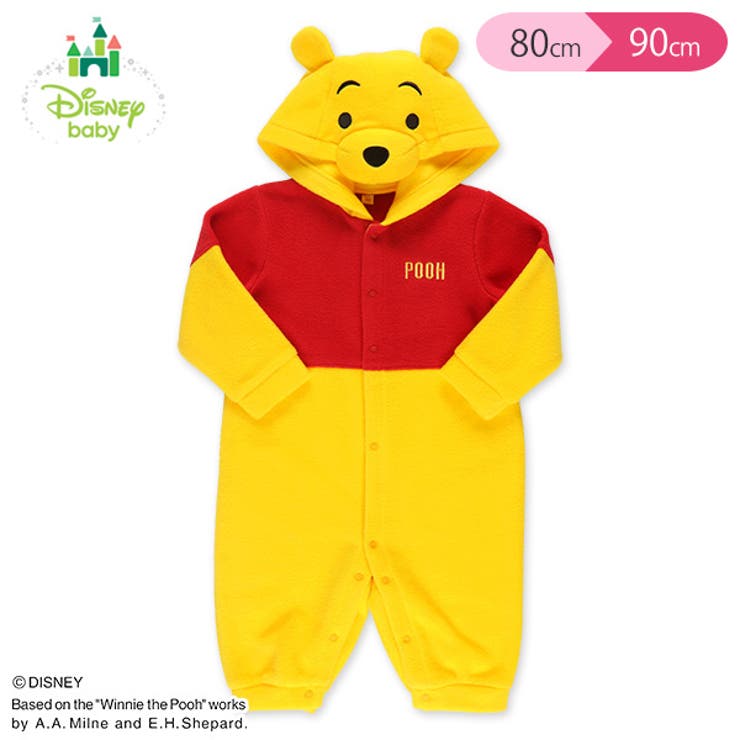 ディズニー プーさん フリース着ぐるみ カバーオール 品番 Nmyk 西松屋 ニシマツヤ のキッズファッション通販 Shoplist ショップリスト