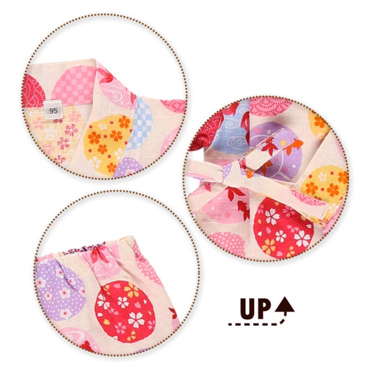 日本製生地 ドット金魚柄甚平 品番 Nmyk 西松屋 ニシマツヤ のキッズファッション通販 Shoplist ショップリスト