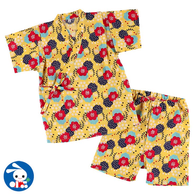 ハチス花柄甚平 品番 Nmyk 西松屋 ニシマツヤ のキッズファッション通販 Shoplist ショップリスト